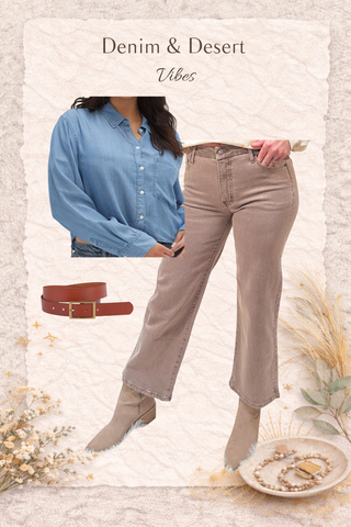 Denim & Desert Vibe