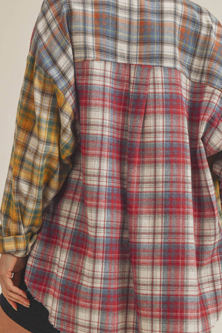 The Noelle Patchwork Flannel