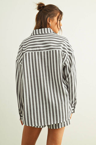 Saltwater Stripe Button Down