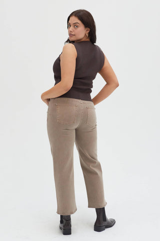 Addington Ankle Crop Mid Rise Jean