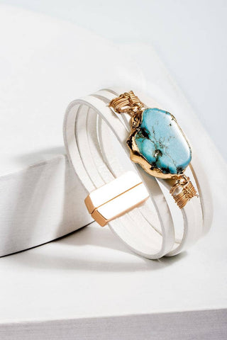 Natural Turquoise Stone Dream Bracelet