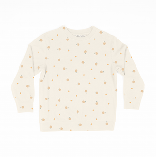 Peachy Keen Organic Cotton Pullover Sweatshirt