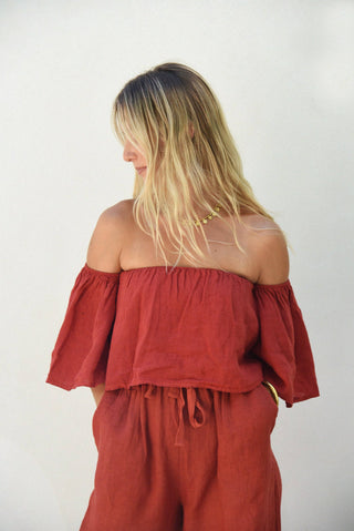 Coco Top |  Pomegranate