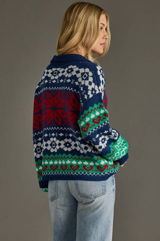 The Magic Of Winter Cardigan