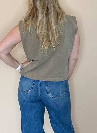 The Zebras Maisie Muscle Tee