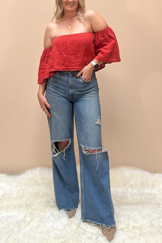 Coco Top |  Pomegranate