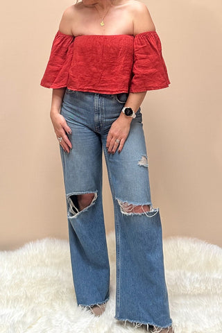 Coco Top |  Pomegranate