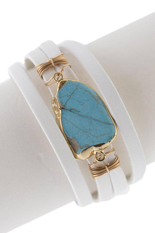Natural Turquoise Stone Dream Bracelet
