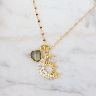 Labradorite Celestial Necklace