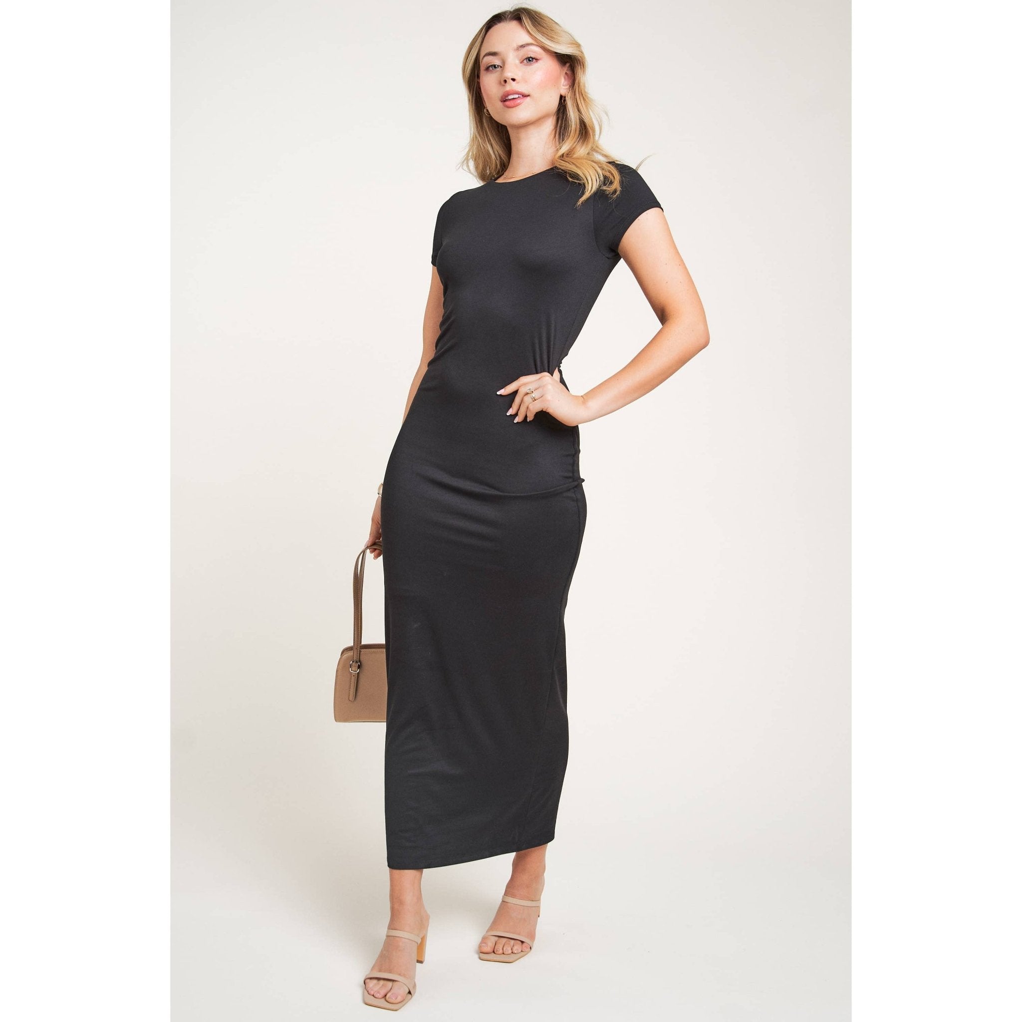 The Bodycon Maxi Dress S / Black The Bodycon Maxi Dress S / Black