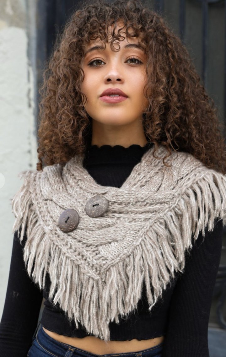 Boho Dreams Fringe Shoulder Warmer | 4 colors available - Wedges And Wide Legs Boutique