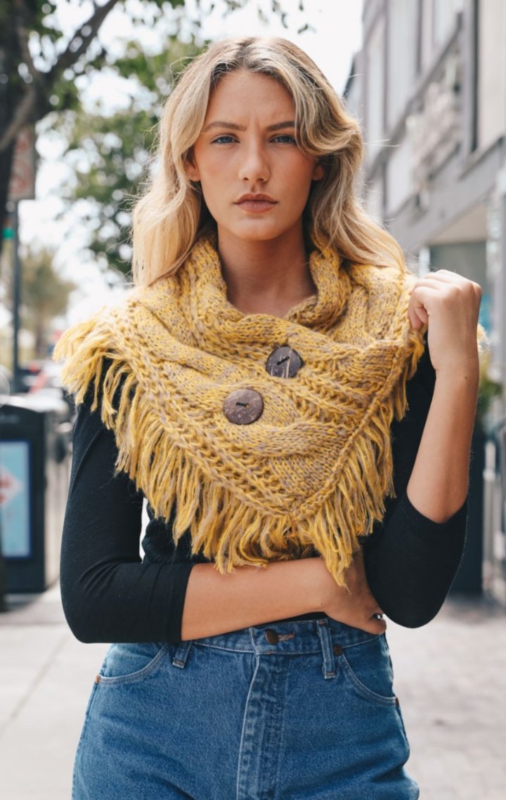 Boho Dreams Fringe Shoulder Warmer | 4 colors available - Wedges And Wide Legs Boutique
