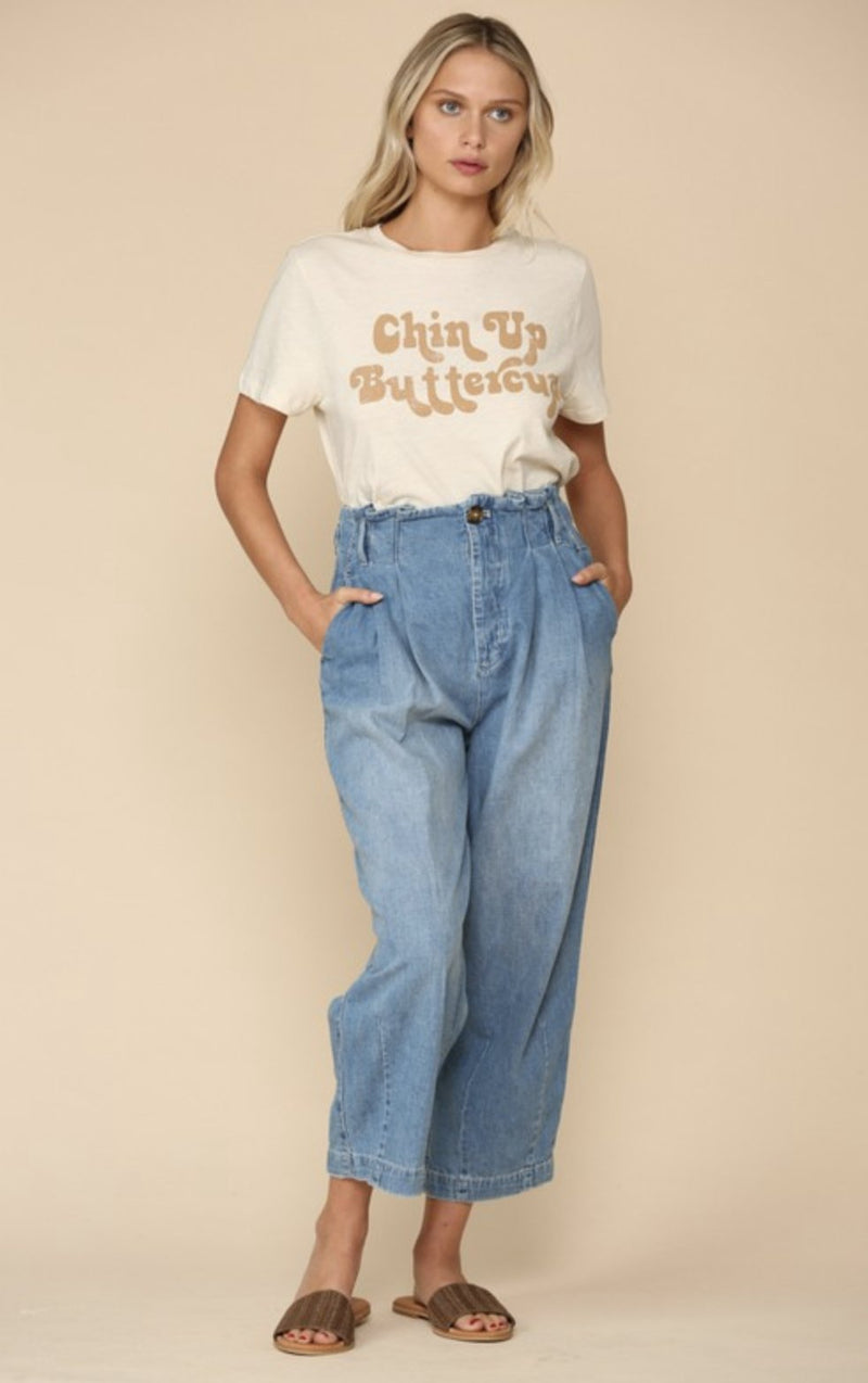 Buttercup Graphic Tee - Wedges And Wide Legs Boutique