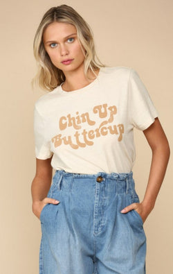 Buttercup Graphic Tee - Wedges And Wide Legs Boutique