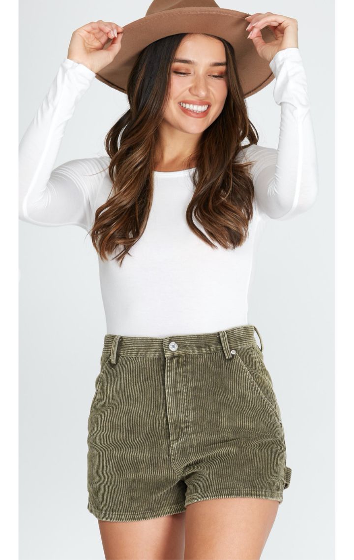 Cali Corduroy Short - Wedges And Wide Legs Boutique