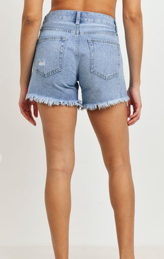 Cool Vibes Jean Shorts - Wedges And Wide Legs Boutique