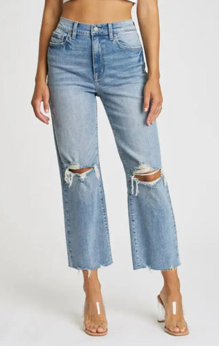 Cooler Than You Think High Rise Jeans - Wedges And Wide Legs Boutique