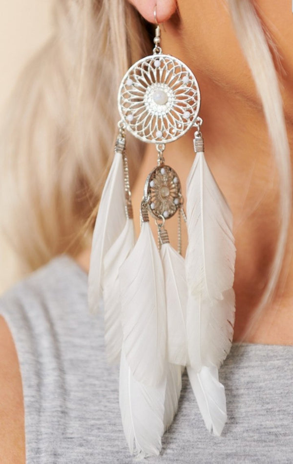 Earth Angel Earrings - Wedges And Wide Legs Boutique