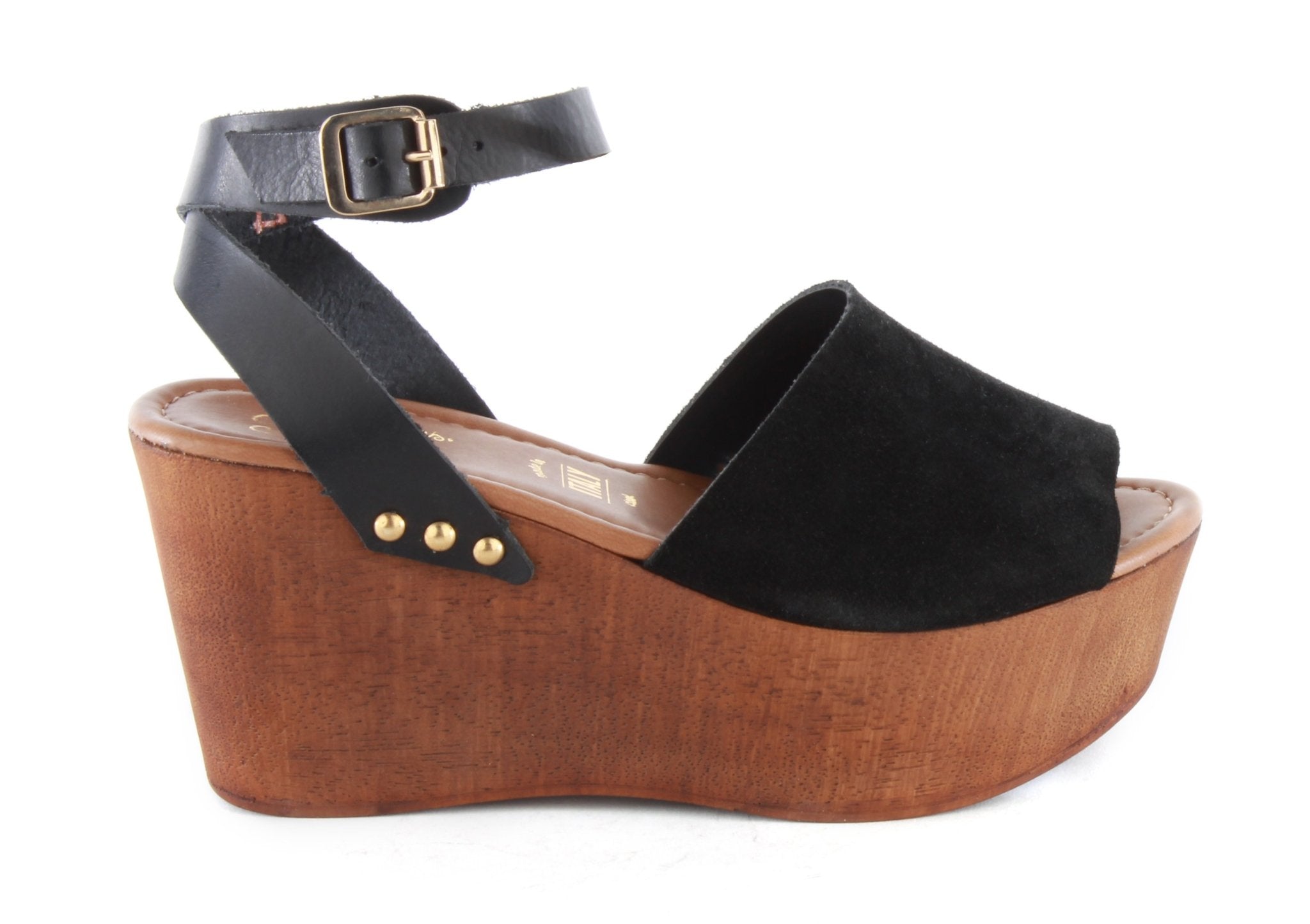 Seychelles Forward Wedge Wedges and Wide Legs Black 7.5