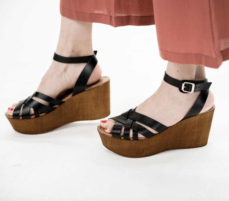High and Low wedge - Wedges And Wide Legs Boutique