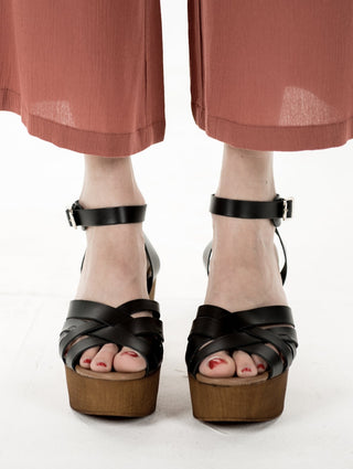 High and Low wedge - Wedges And Wide Legs Boutique