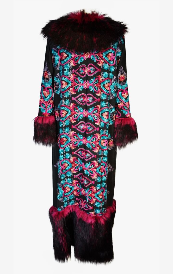Kahlo Faux Fur Deluxe Jacket - Wedges And Wide Legs Boutique