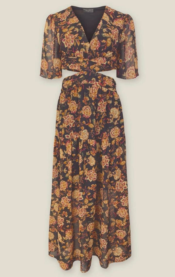 Nightbird Cutout Maxi Dress - Wedges And Wide Legs Boutique
