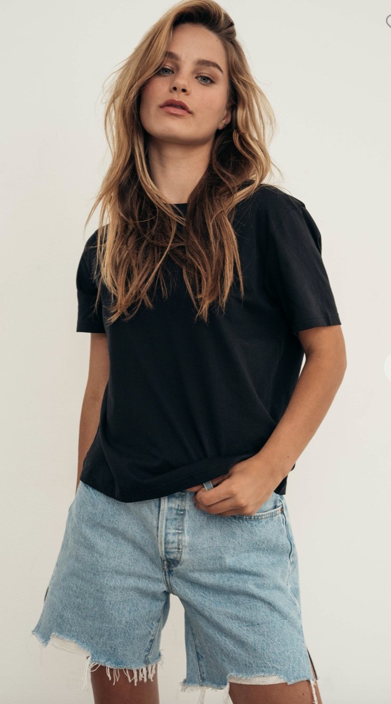 Organic Tee - Wedges And Wide Legs Boutique