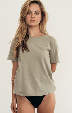 Organic Tee - Wedges And Wide Legs Boutique