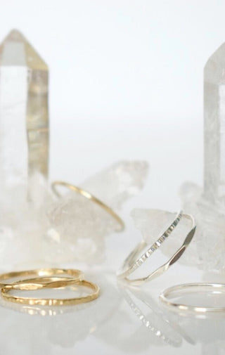 Set of 3 Stack Rings | Gold - Wedges And Wide Legs Boutique