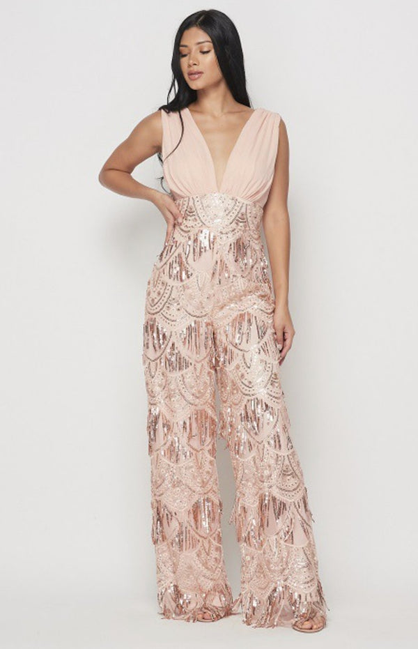 Stardust Jumpsuit - Wedges And Wide Legs Boutique