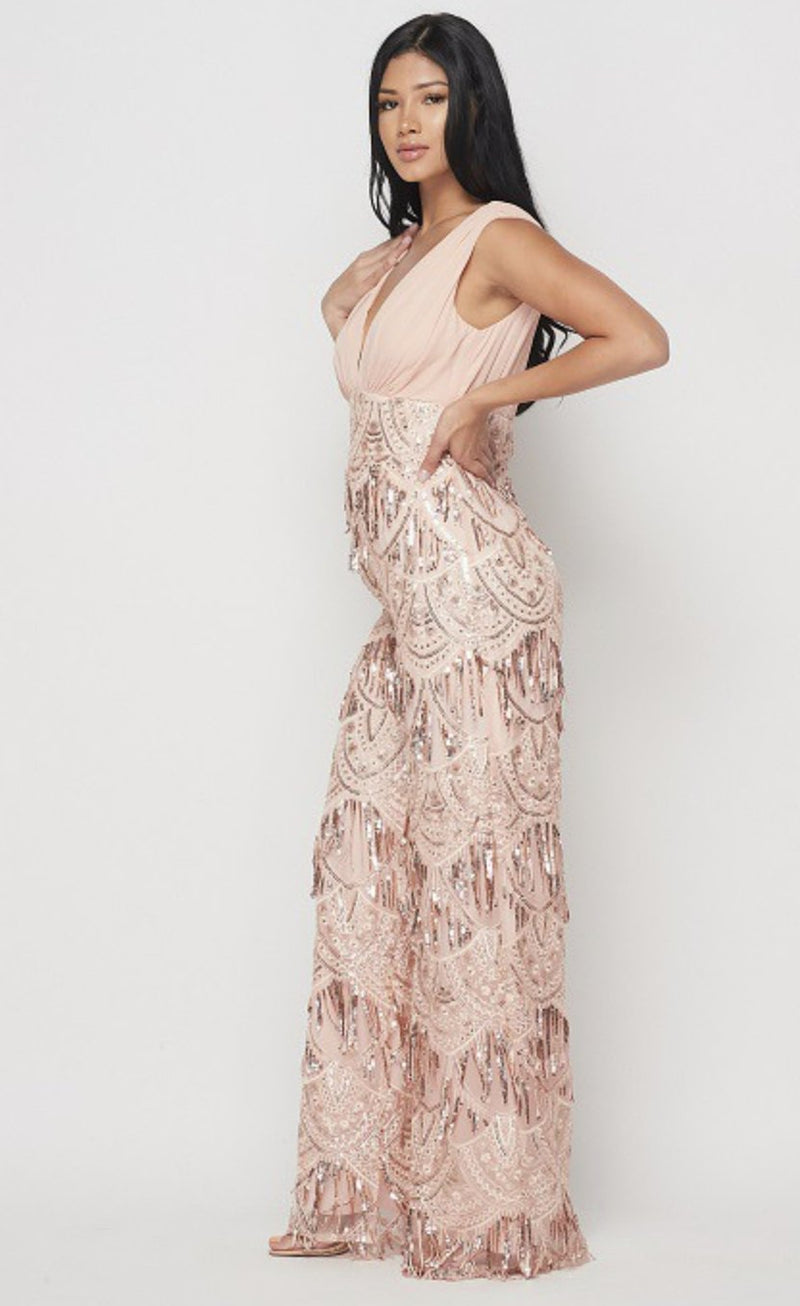 Stardust Jumpsuit - Wedges And Wide Legs Boutique