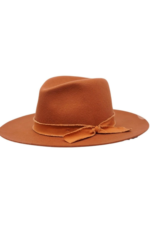 Sunset Rust Hat - Wedges And Wide Legs Boutique