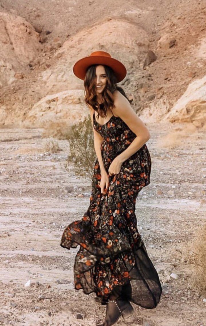 Sunset Rust Hat - Wedges And Wide Legs Boutique