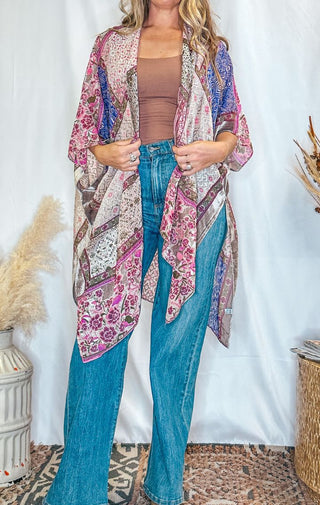 The Bohemian Kimono - Wedges And Wide Legs Boutique