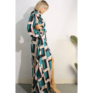The Jade Maxi Cutout Dress - Wedges And Wide Legs Boutique