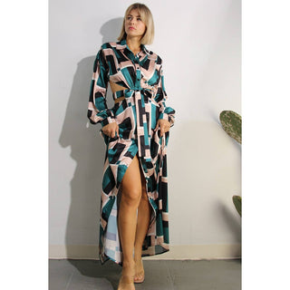 The Jade Maxi Cutout Dress - Wedges And Wide Legs Boutique