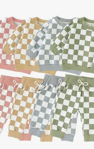 The Organic Cotton Retro Set | 4 COLORS - Wedges And Wide Legs Boutique