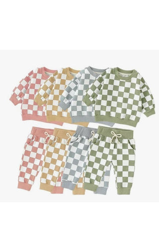 The Organic Cotton Retro Set | 4 COLORS - Wedges And Wide Legs Boutique