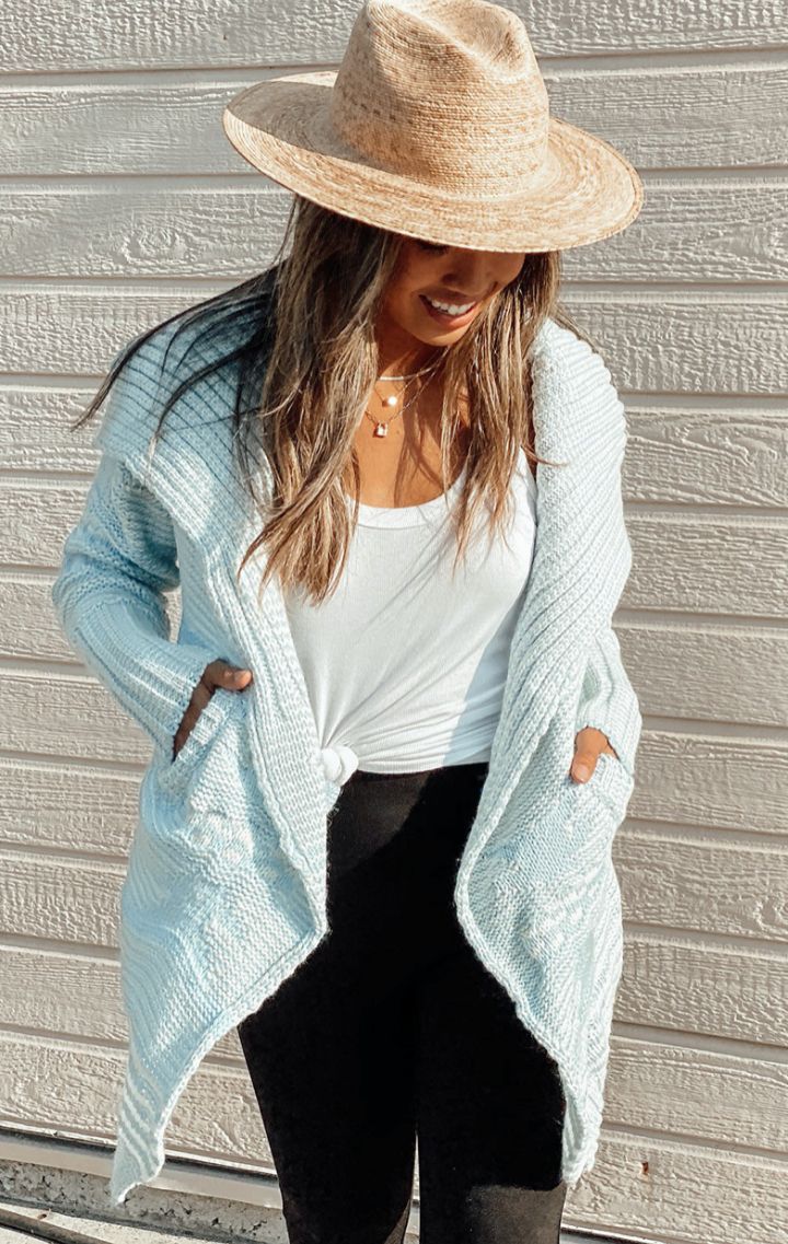 The Sky Mist Cardigan - Wedges And Wide Legs Boutique