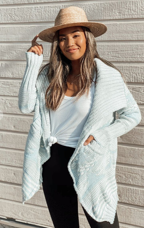 The Sky Mist Cardigan - Wedges And Wide Legs Boutique