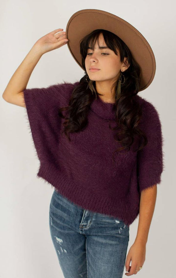 The Sugar Plum Sweater - Wedges And Wide Legs Boutique