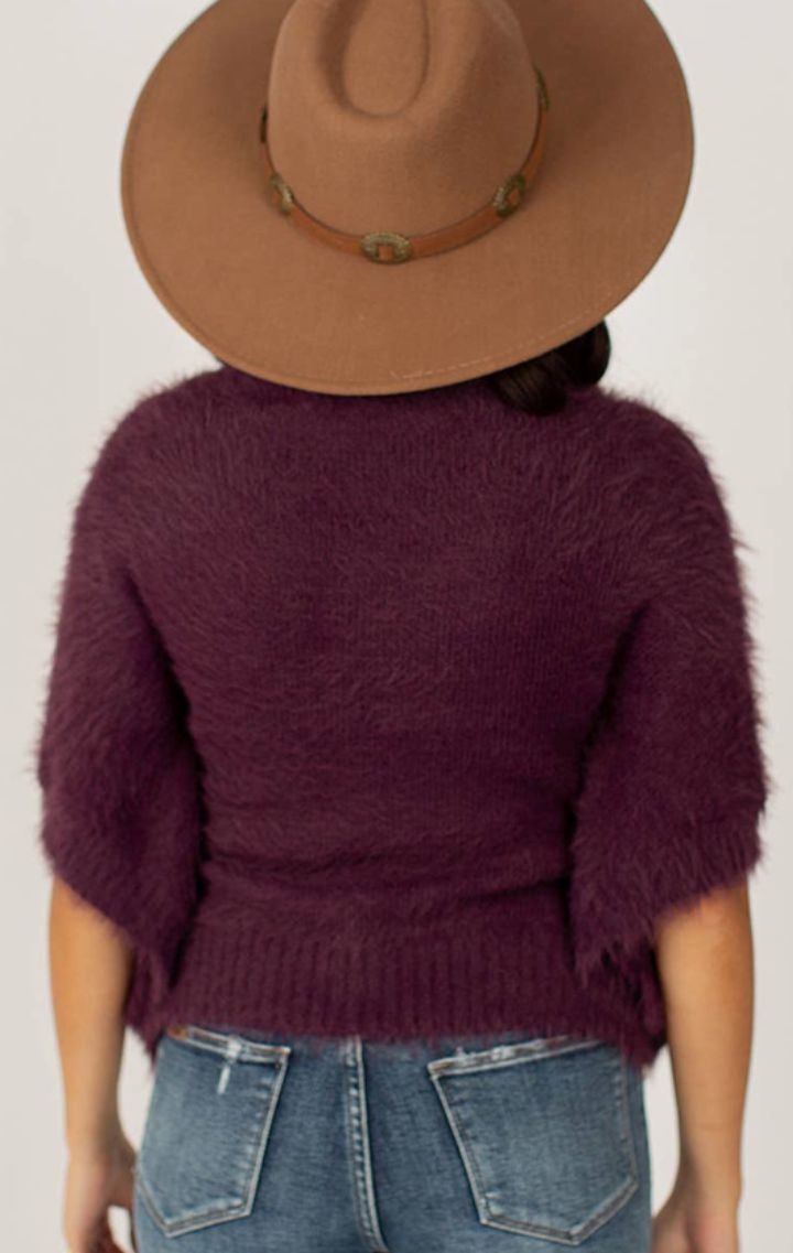 The Sugar Plum Sweater - Wedges And Wide Legs Boutique