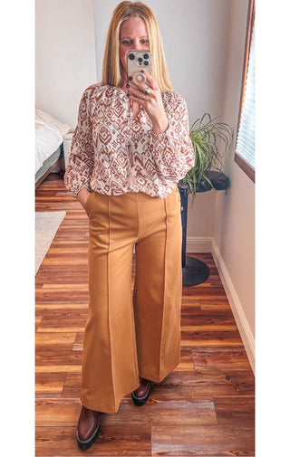 Winnie Wide Leg Pants - Wedges And Wide Legs Boutique