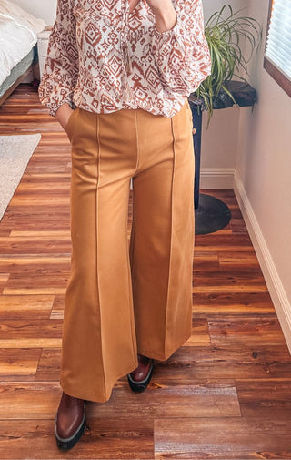 Winnie Wide Leg Pants - Wedges And Wide Legs Boutique