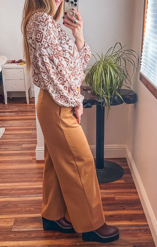 Winnie Wide Leg Pants - Wedges And Wide Legs Boutique