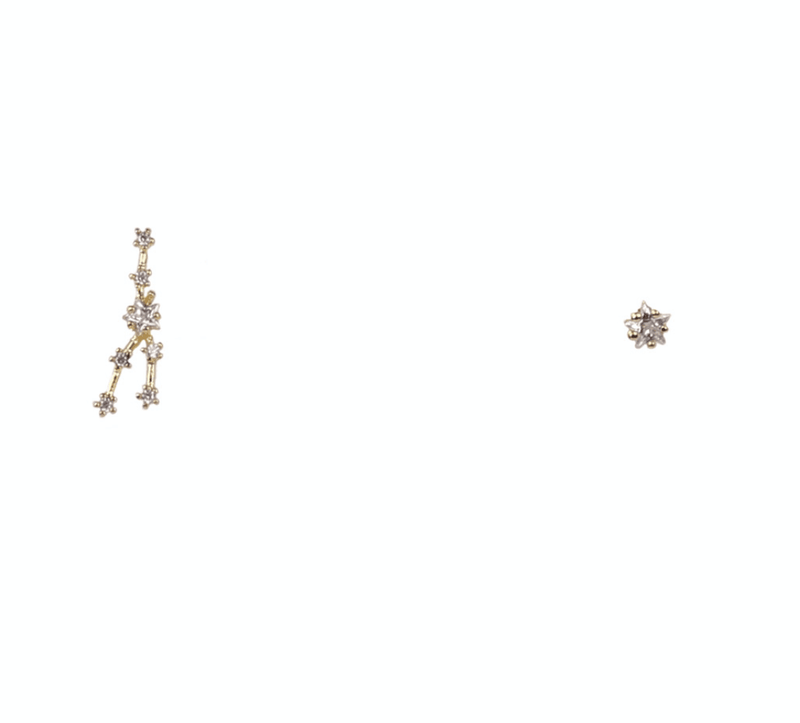 Zodiac Queen Earrings - Wedges And Wide Legs Boutique