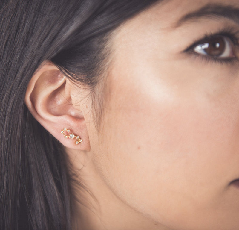 Zodiac Queen Earrings - Wedges And Wide Legs Boutique